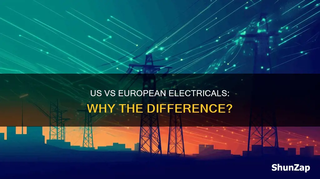 why is us electrical subpar to european