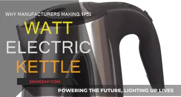 More Power, Quicker Boiling: Why 1750 Watt Kettles?