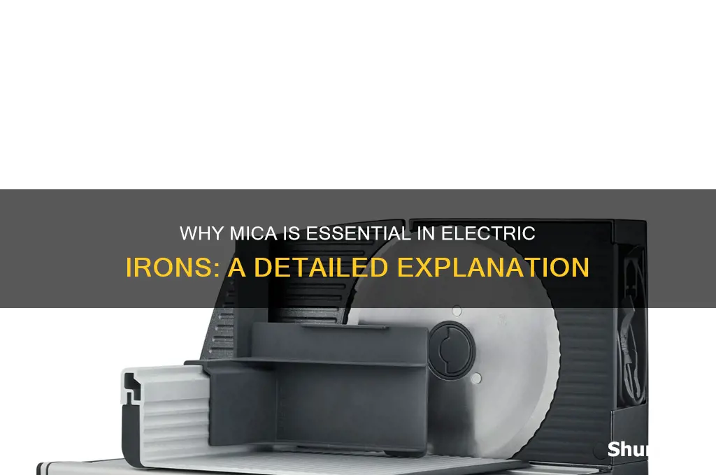 why mica is used in electric iron