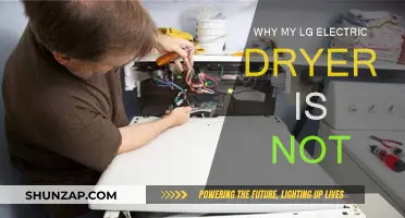 LG Electric Dryer: Troubleshooting Guide for Non-Starters