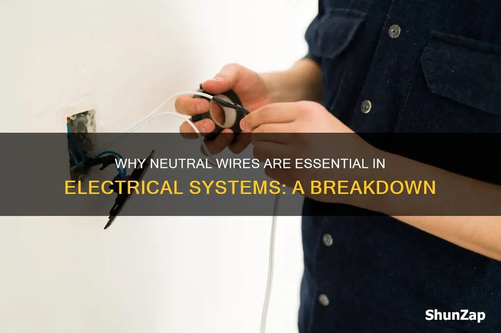 why neutral is used in electrical system