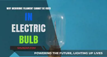 Nichrome Filament's Limitations: Why It's Unsuitable for Electric Bulbs