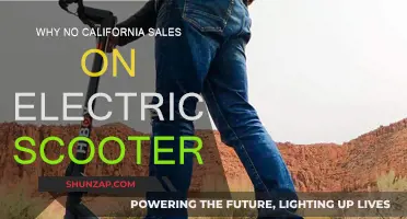 California's Electric Scooter Sales: What's the Holdup?