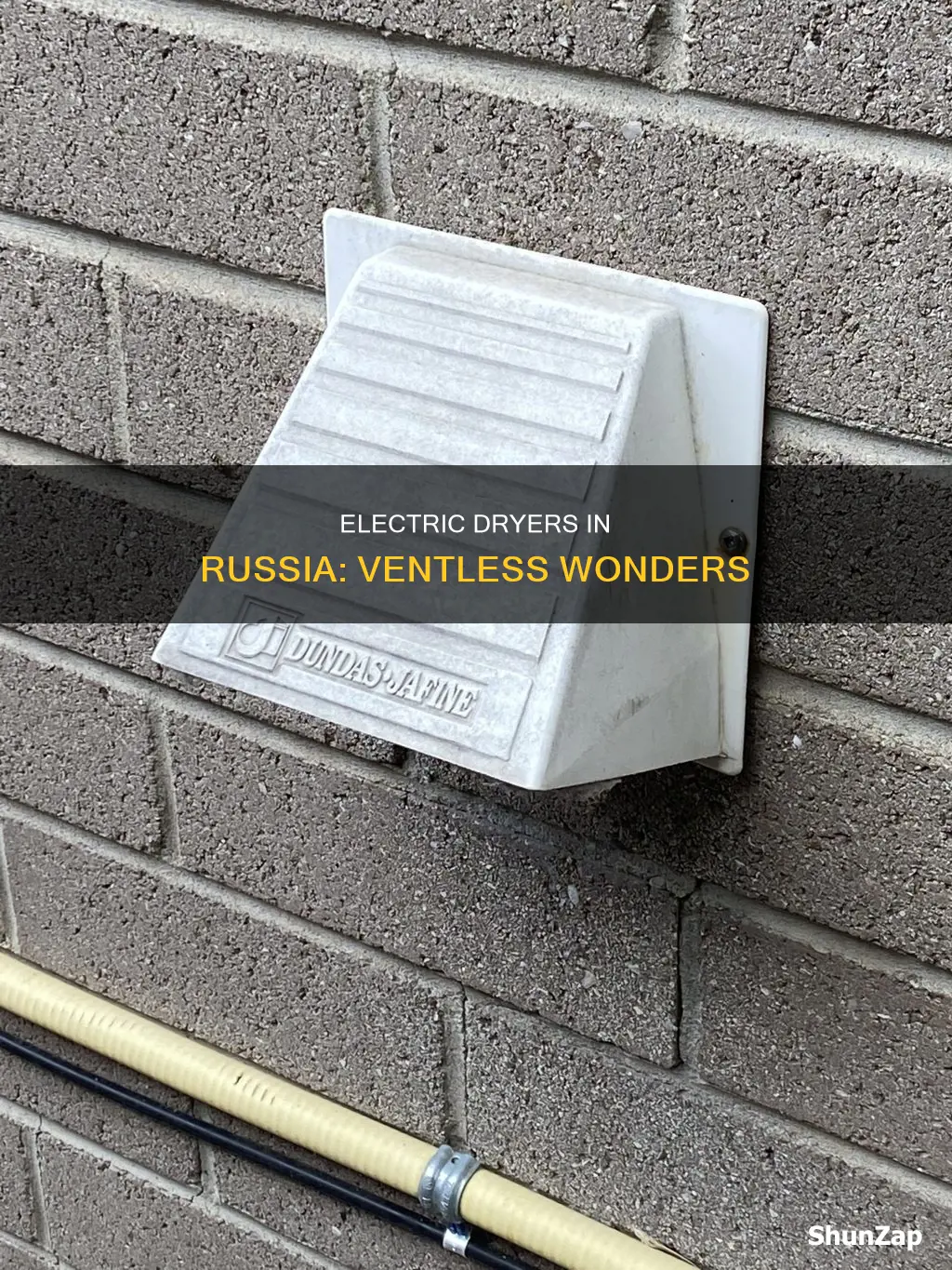 why no electric dryers in russia vents