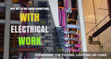 Avoid Quick Connectors: Risks and Hazards in Electrical Work Explained