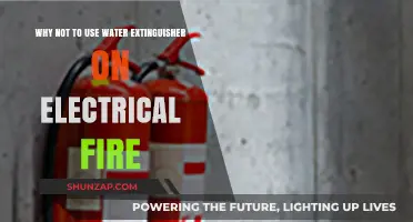 Avoid Water Extinguishers: Electrical Fire Safety Tips and Alternatives