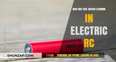Why 20700 Lithium Batteries Are Unsuitable for Electric RC