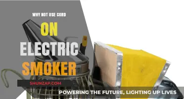 Avoid Cord Use: Safer Alternatives for Electric Smoker Operation