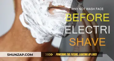 Electric Shaving: Why You Shouldn't Wash Your Face First