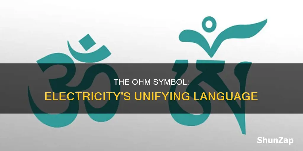 why ohm symbol meaning electricity
