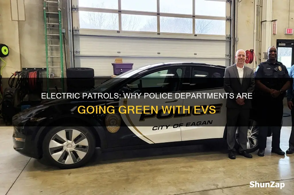 why police departments are beginning to adopt electric cars