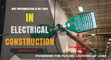 Prefabrication's Absence in Electrical Construction: Challenges and Limitations Explained
