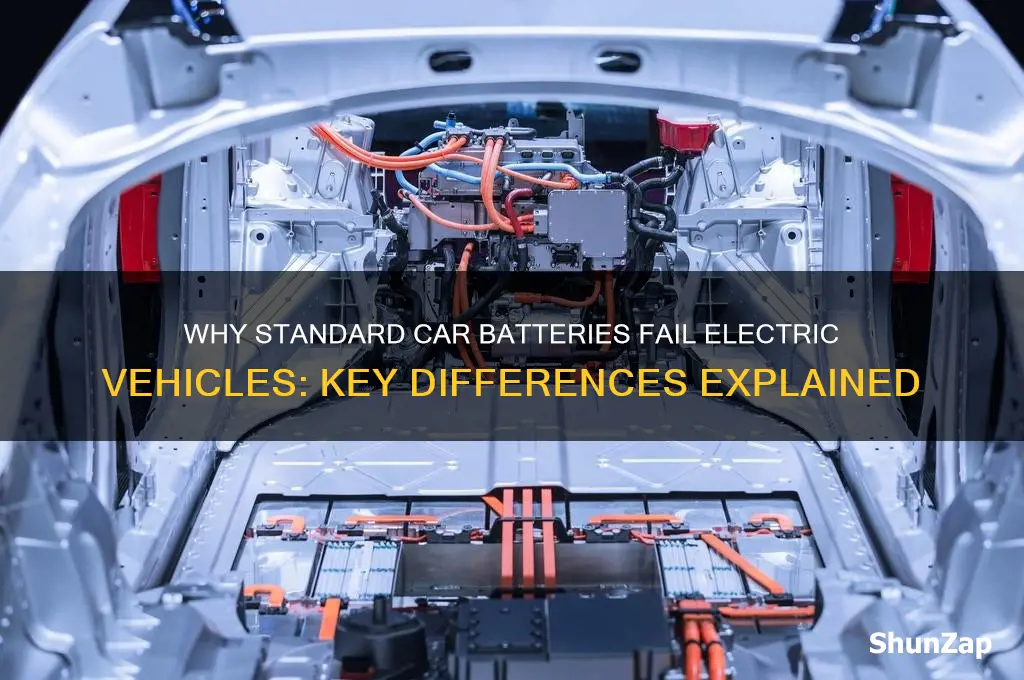 why regular car battery doesnt work well for electric car