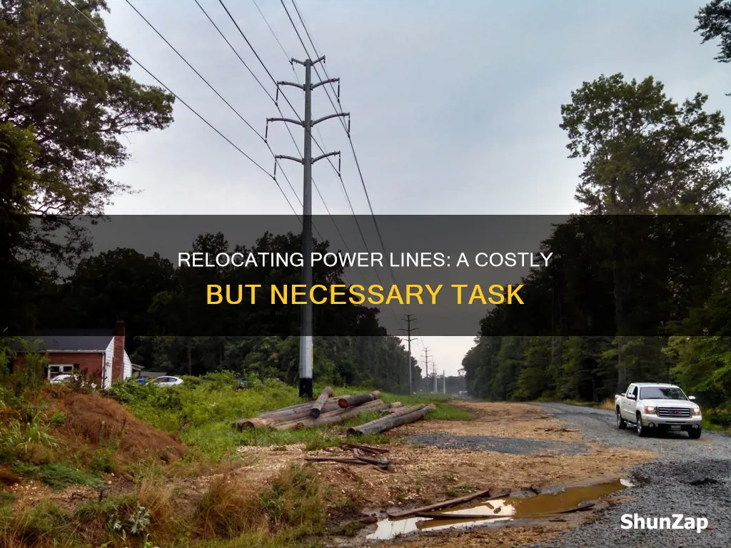 why should i pay electric company to move powerline
