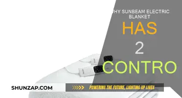 Sunbeam Electric Blanket's Dual Controls: Personalized Comfort and Savings