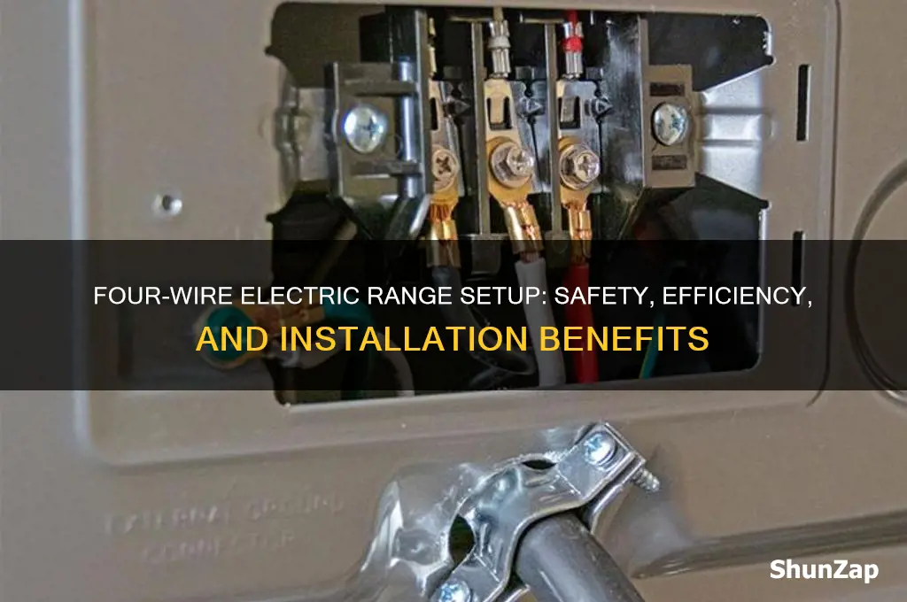 why use 4 wires for electric range