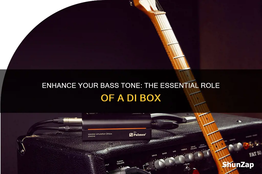 why use a di box with an electric bass