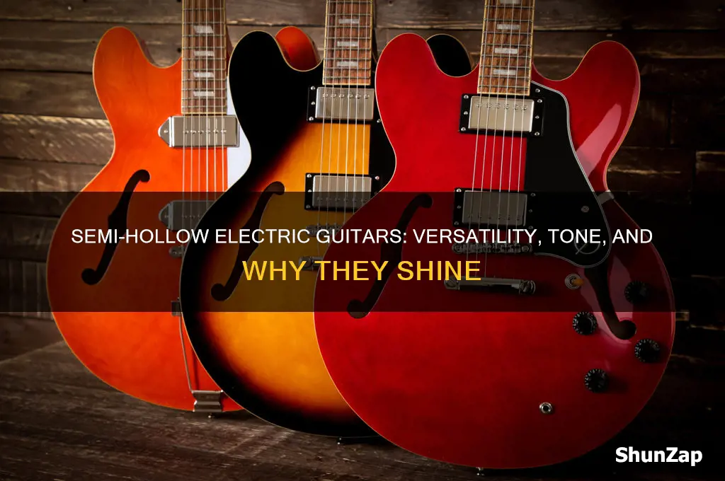 why use a semi hollow electric guitar