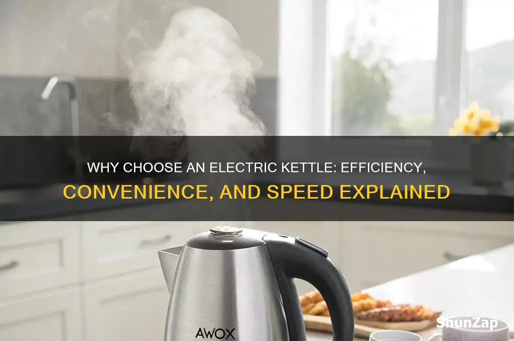 why use an electric kettle