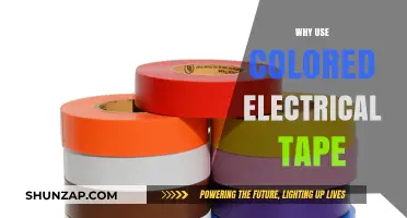 Colored Electrical Tape: Enhancing Safety, Organization, and Efficiency in Wiring