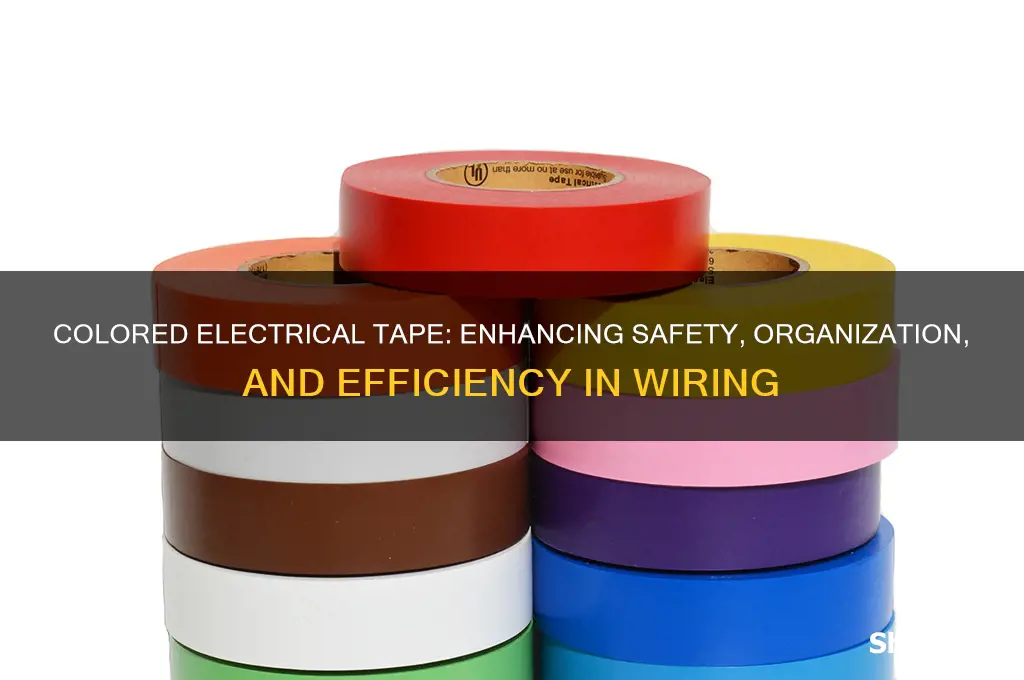 why use colored electrical tape