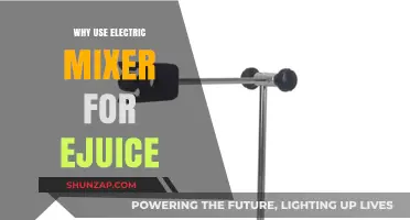 Why Electric Mixers Are Essential for Perfect DIY E-Juice Blends