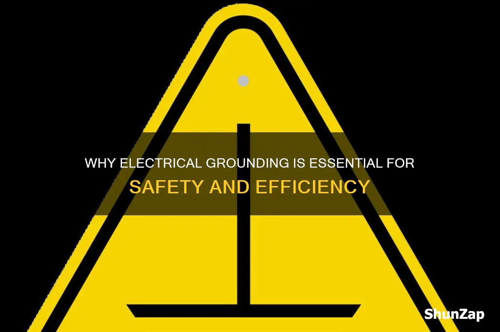 why use electrical ground