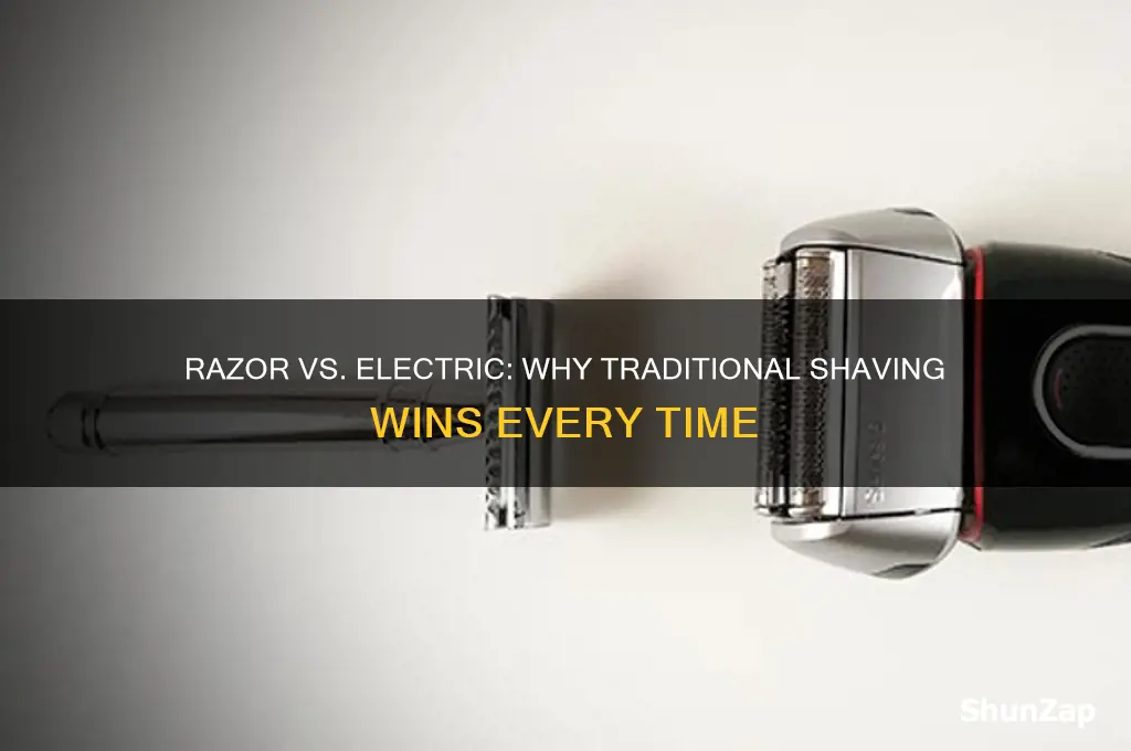why use razor instead of electric