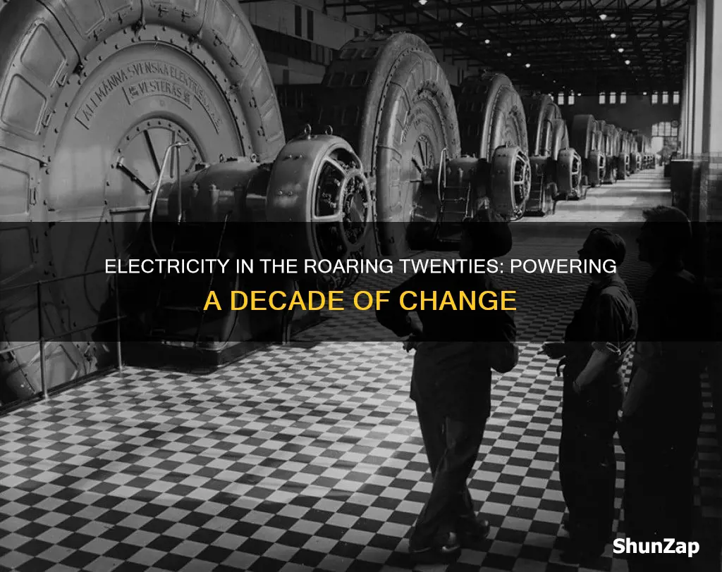 why was electricity important in the 1920s
