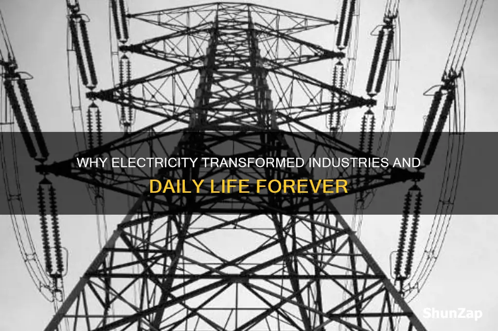 why was electricity used