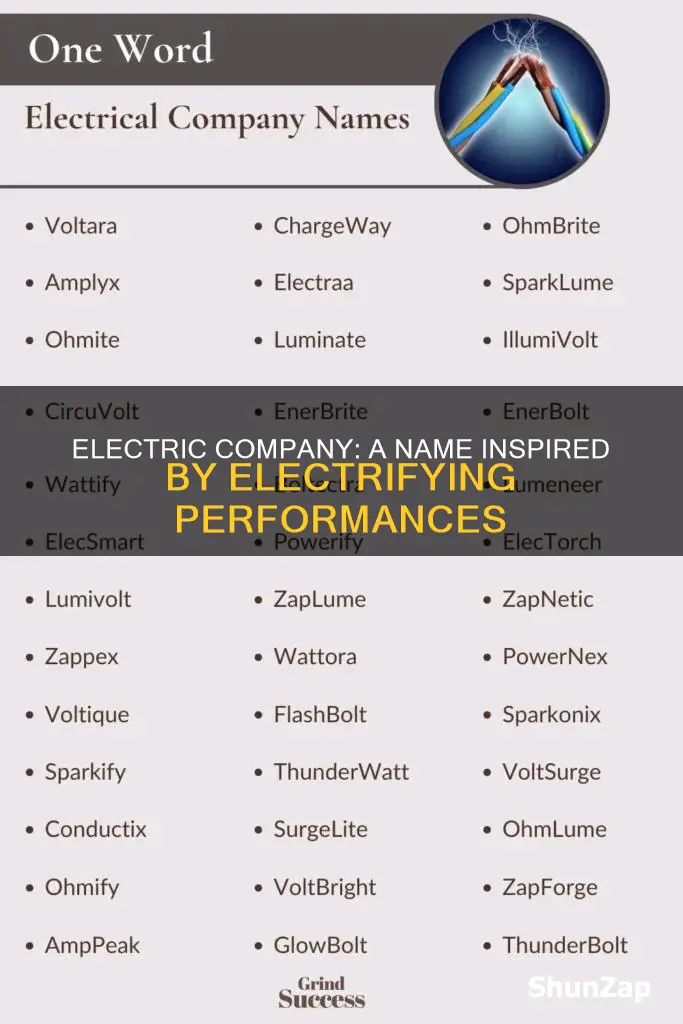 why was it called the electric company
