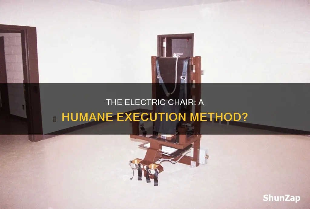 why was the electric chair considered humane