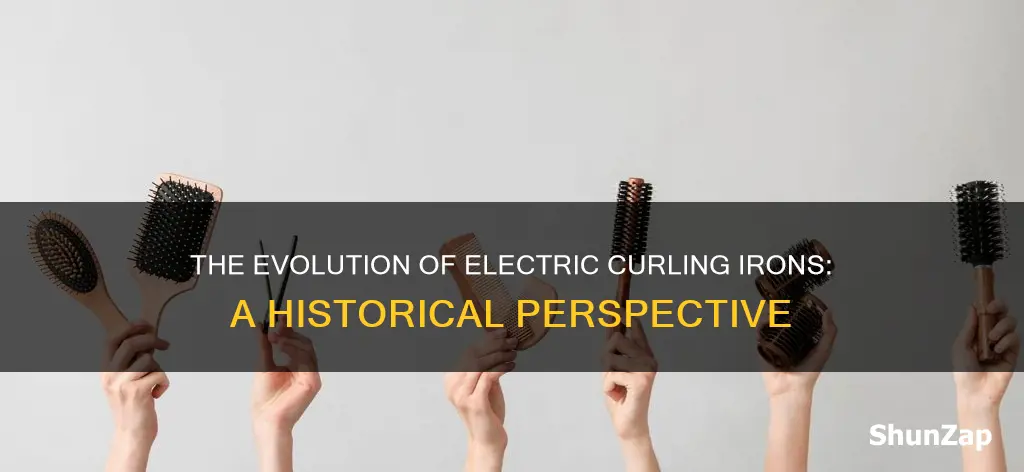 why was the electric curling iron invented