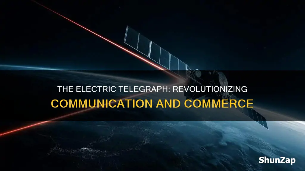 why was the electric telegraph so important