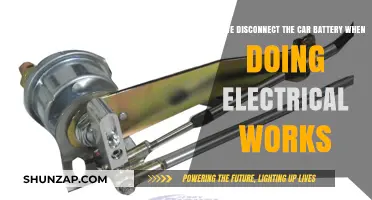 Safety First: Why Disconnecting Car Battery During Electrical Work is Crucial