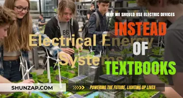 Electric Devices Over Textbooks: Revolutionizing Learning for a Sustainable Future