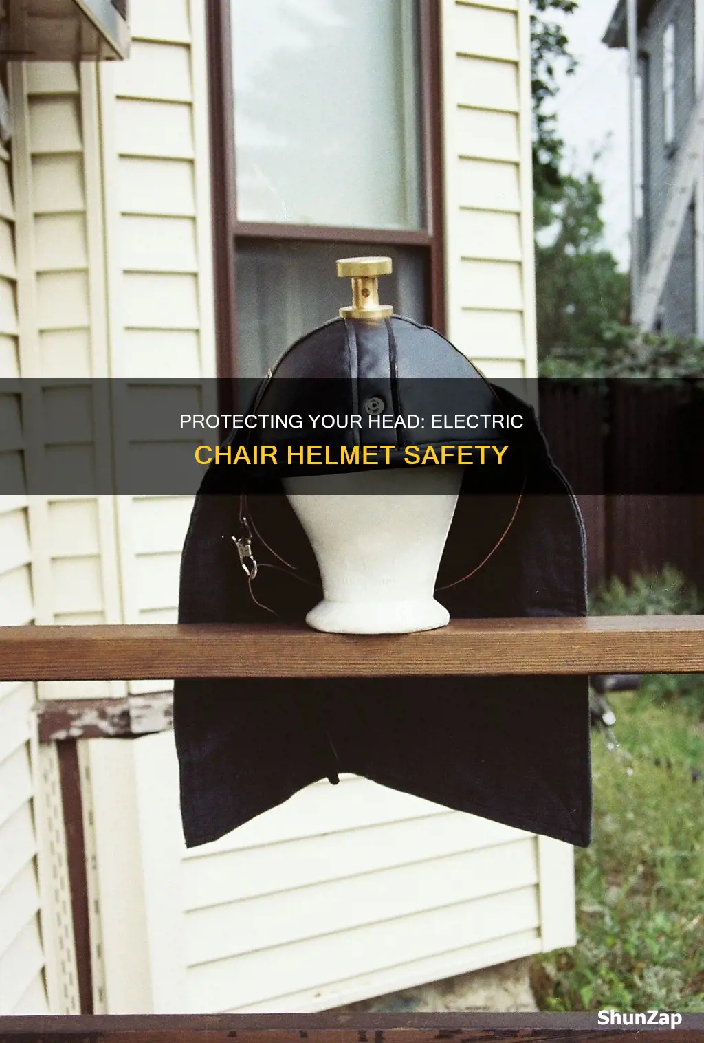 why wear a helmet in electric chair