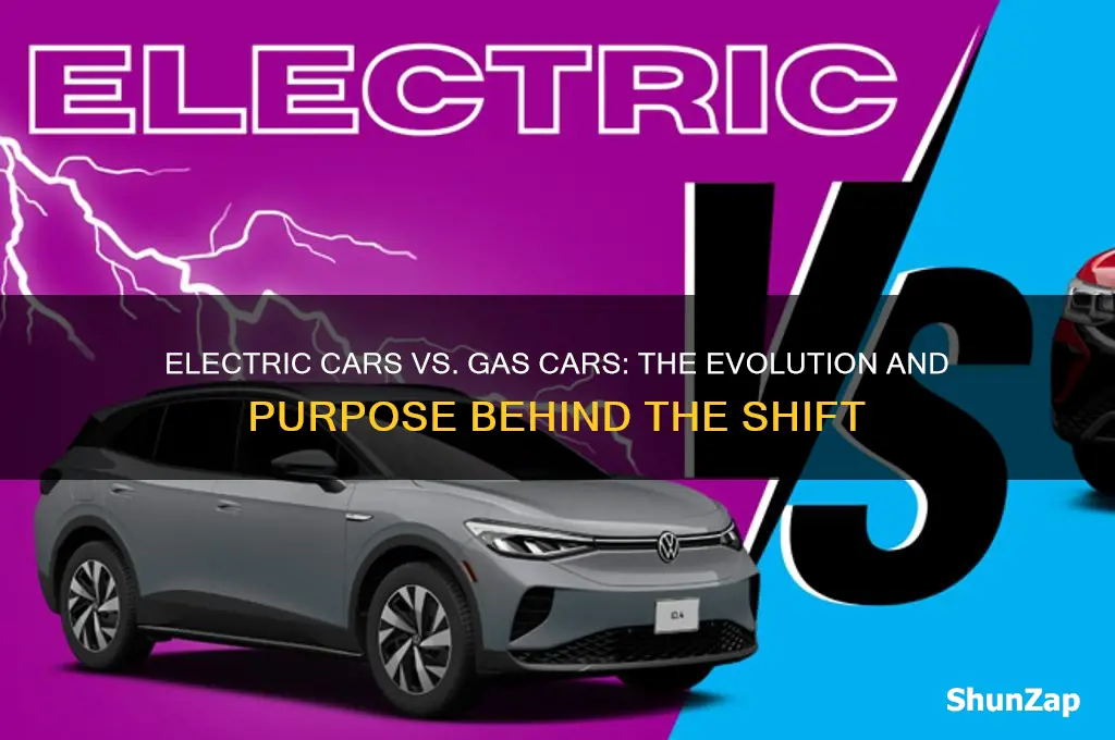why were electric cars made for gas cars