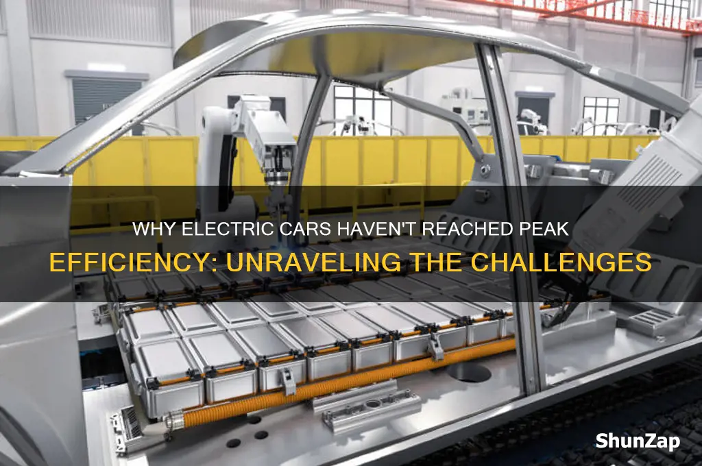 why werent electric cars so efficient
