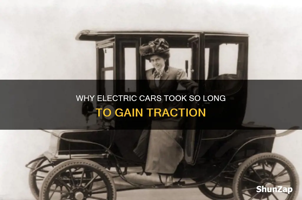 why where electric cars not used soioner