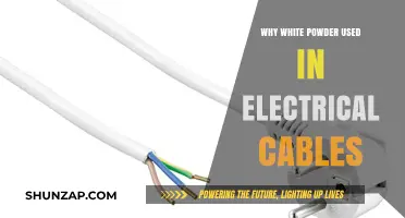 Why White Powder in Electrical Cables Enhances Safety and Performance