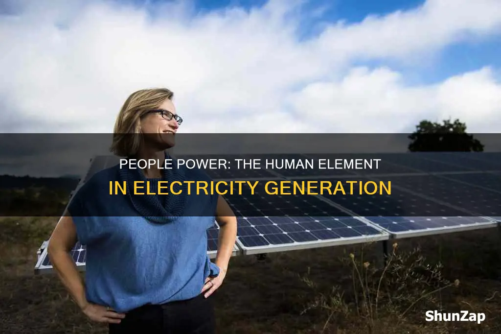 why without people there is no electricity