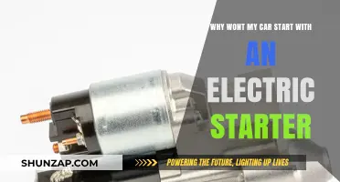 Electric Starter Issues: Troubleshooting Why Your Car Won't Start