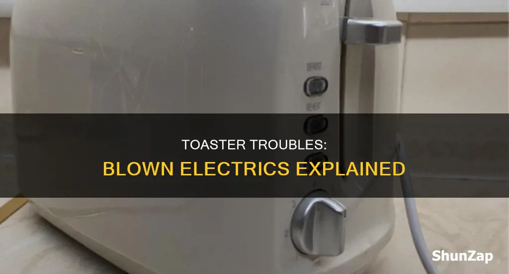 why would a toaster blow the electrics
