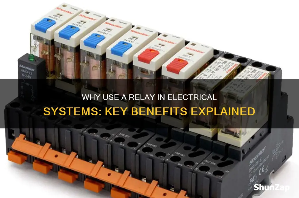why would i use a relay electrical