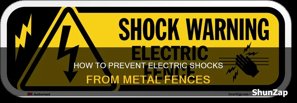 why would my metal fence electricate me