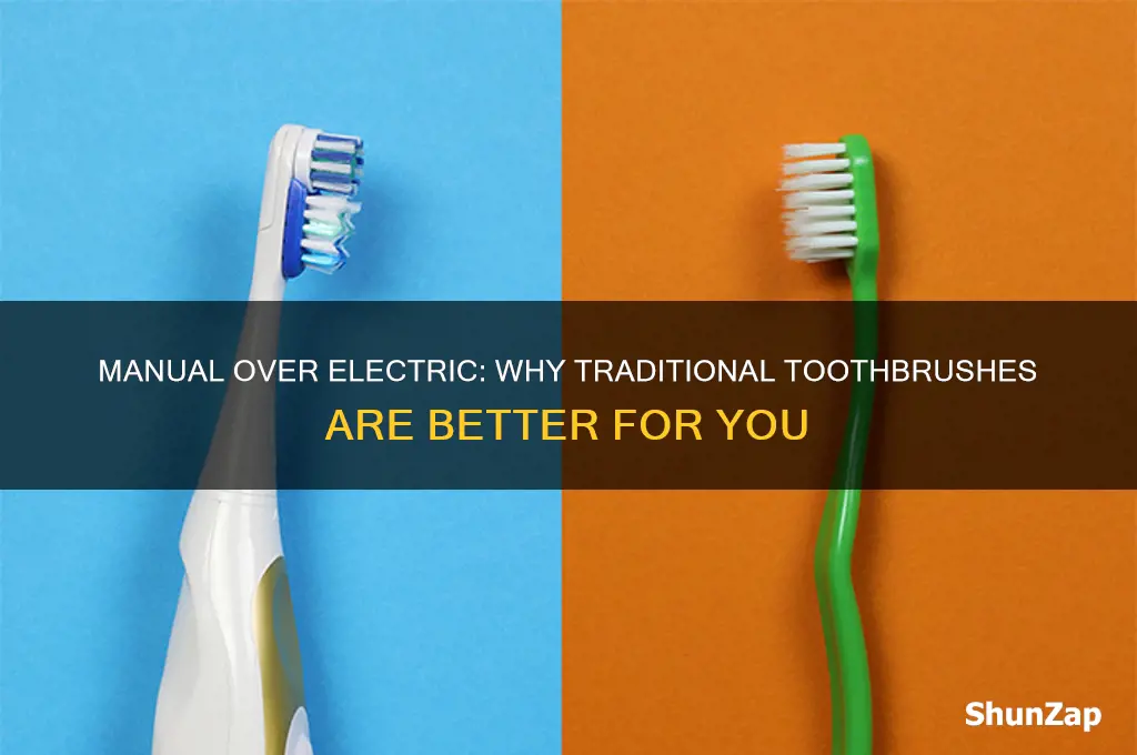 why you shouldnt use an electric toothbruch