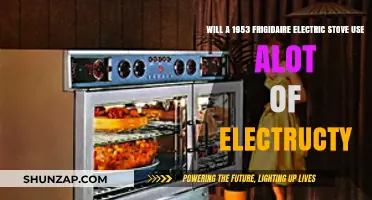Does a 1953 Frigidaire Electric Stove Consume High Electricity?
