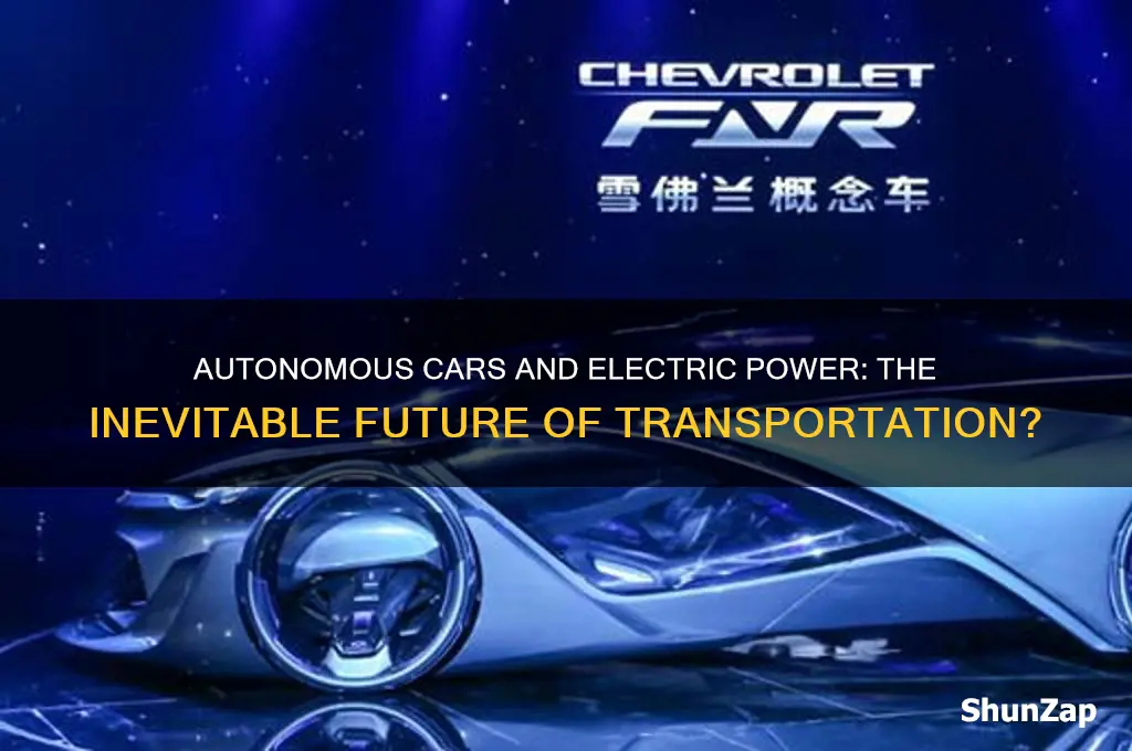 will all autonomous cars be electric