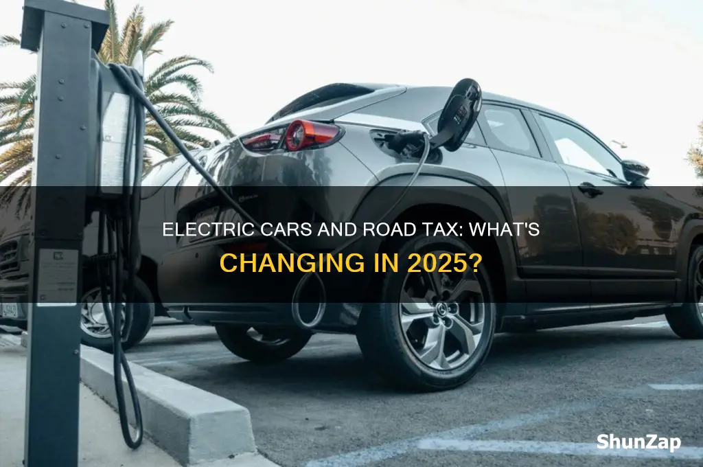 will all electric cars pay road tax in 2025
